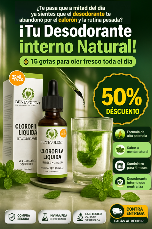 Clorofila Líquida Benevolent